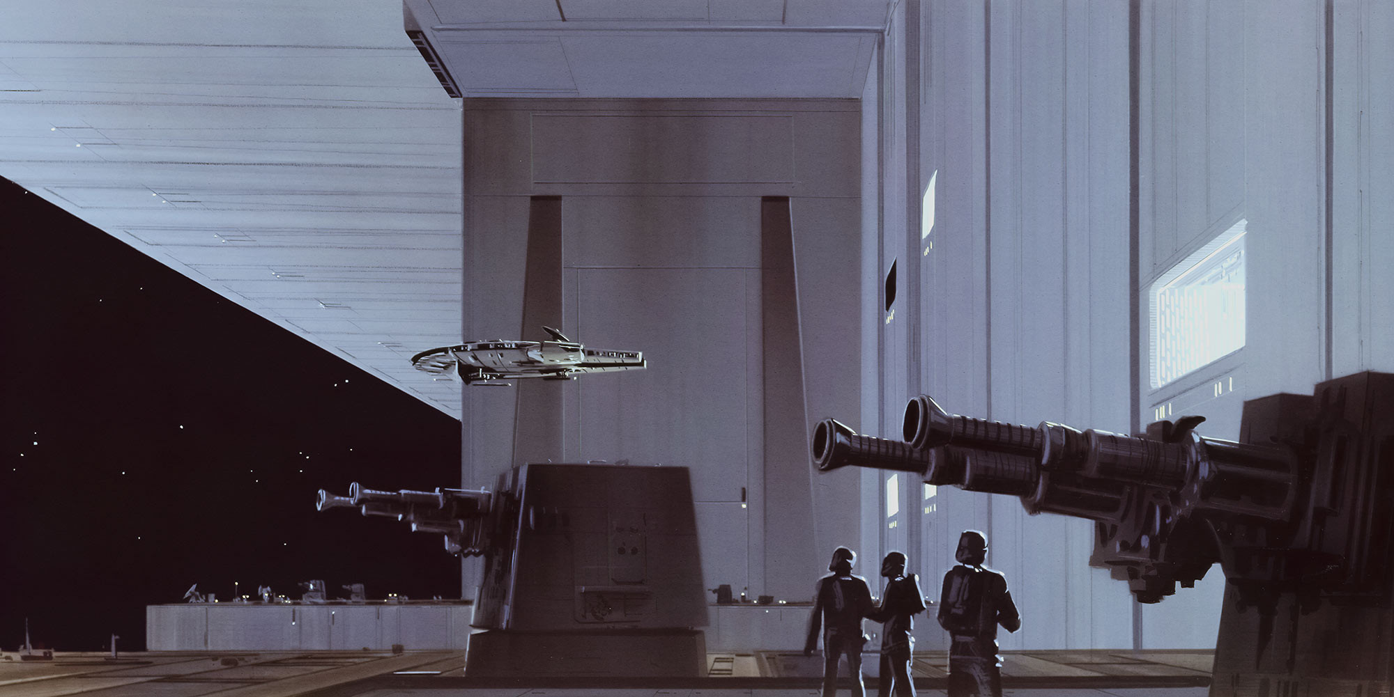 Star Wars Classic RMQ Death Star Hangar