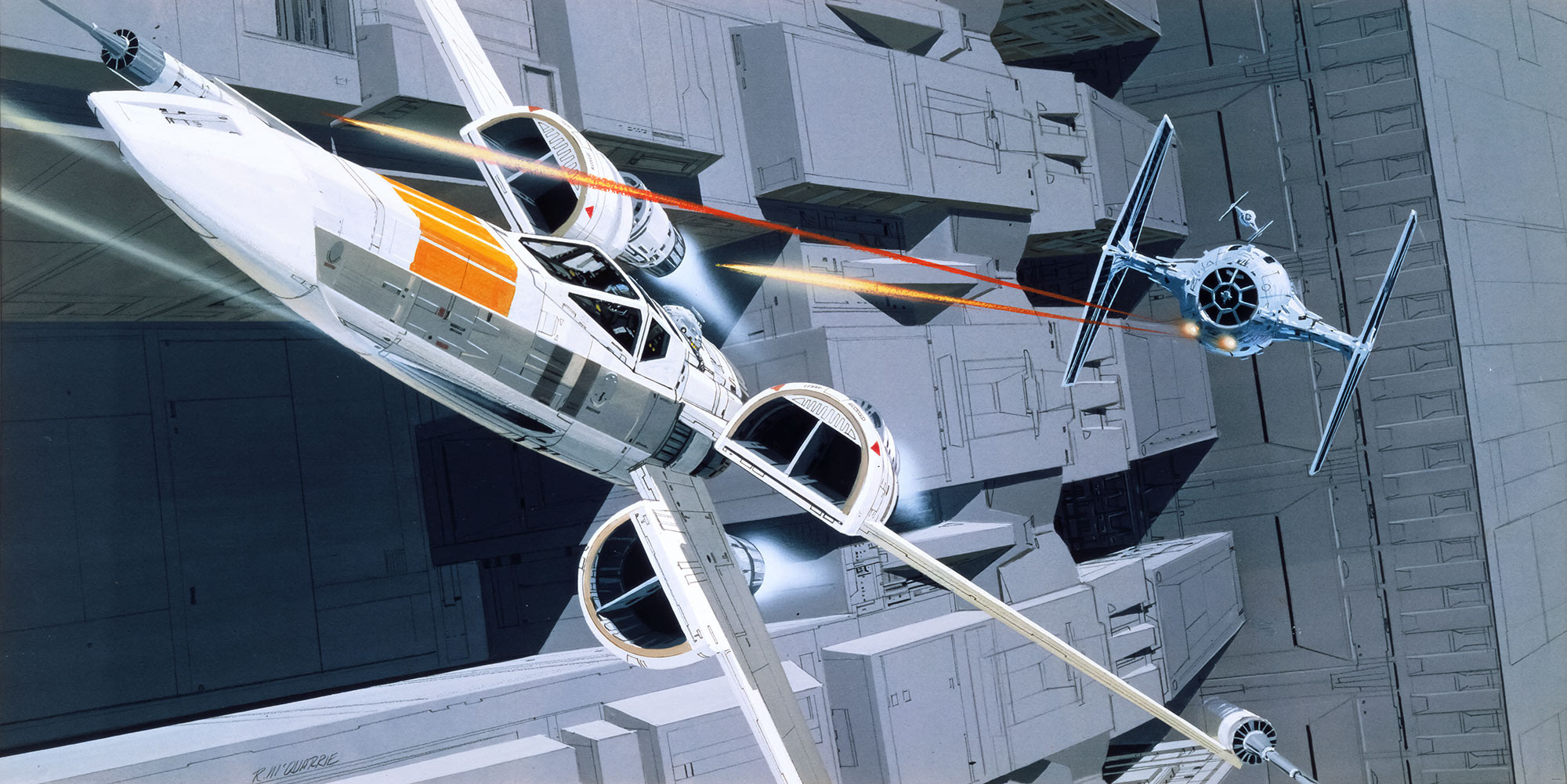 Star Wars Classic RMQ X-Wing vs TIE-Fighter