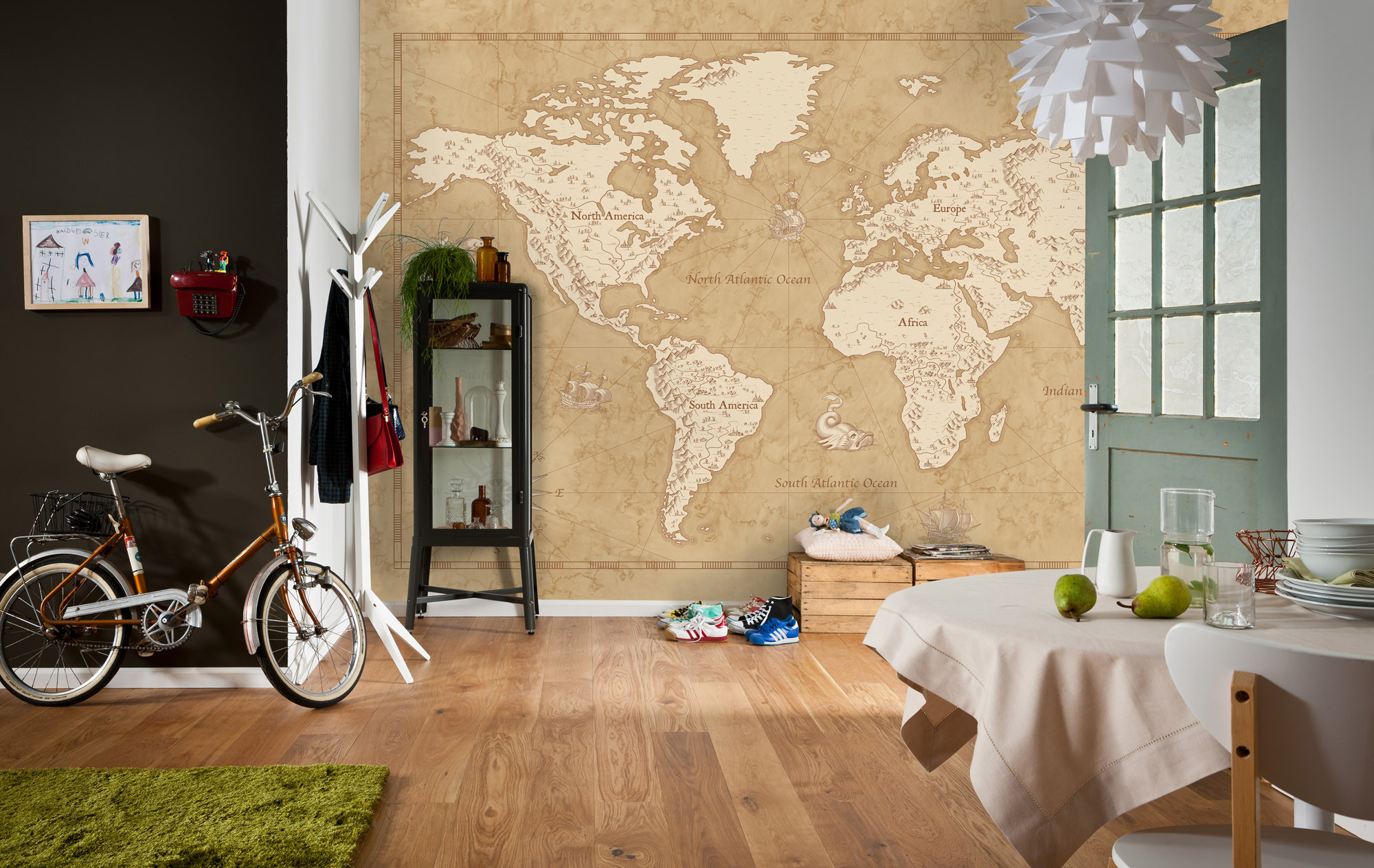 Vintage World Map