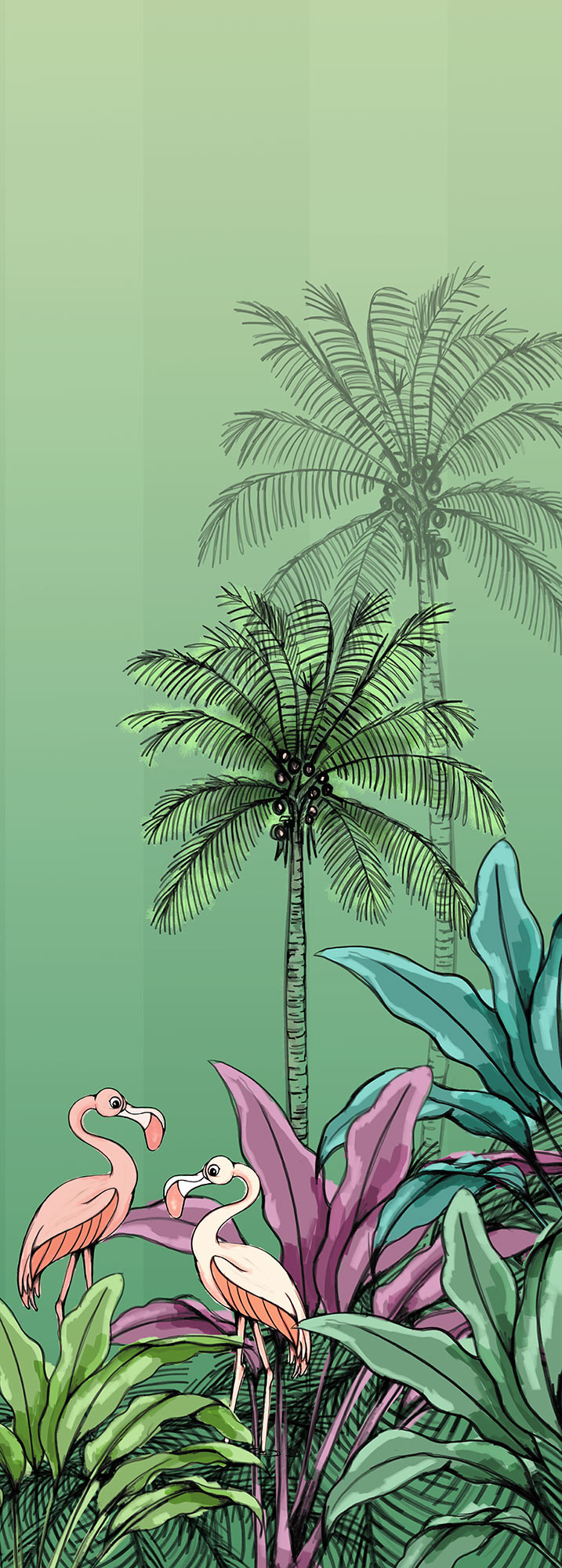 Jungle Flamingo