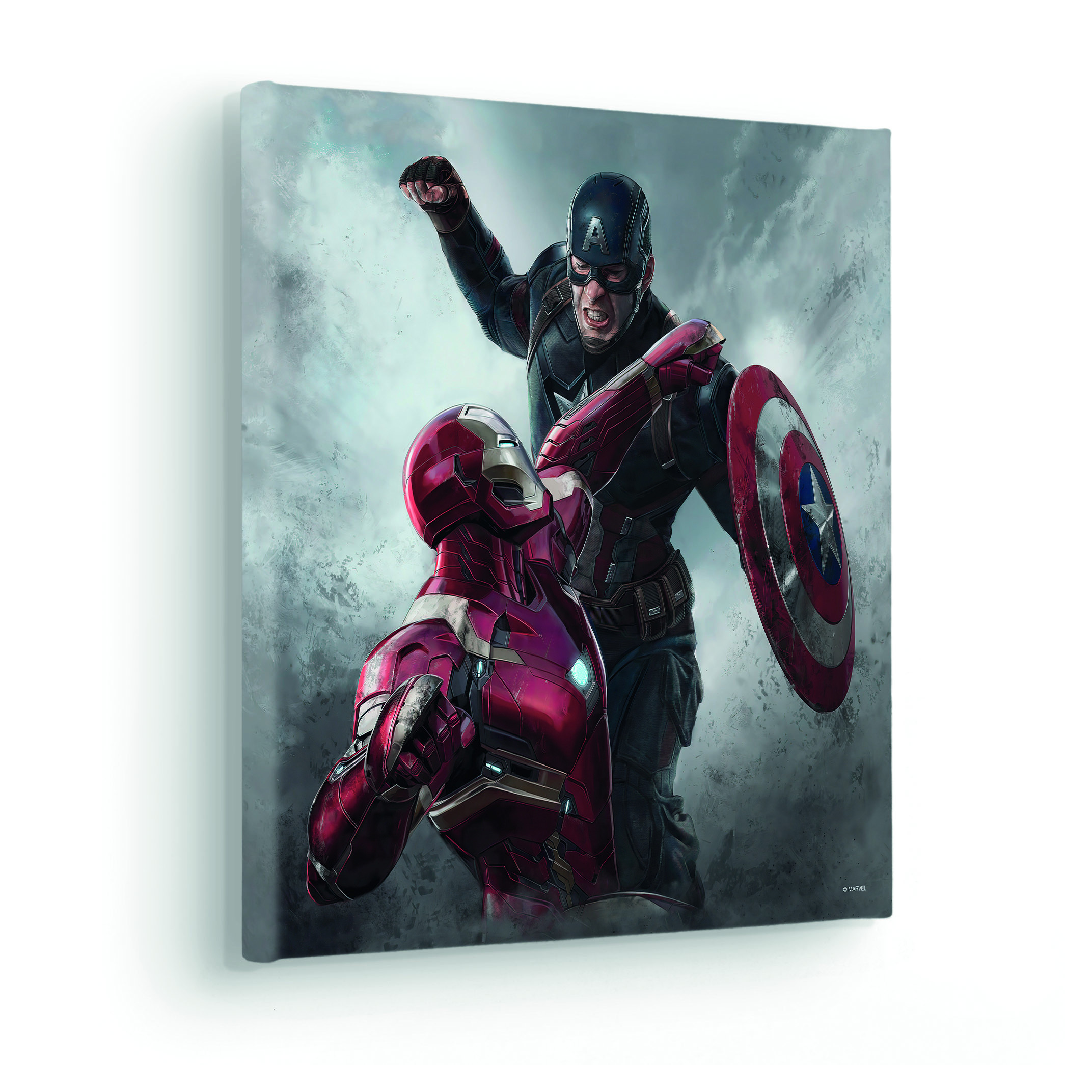 Captain America vs. Iron Man