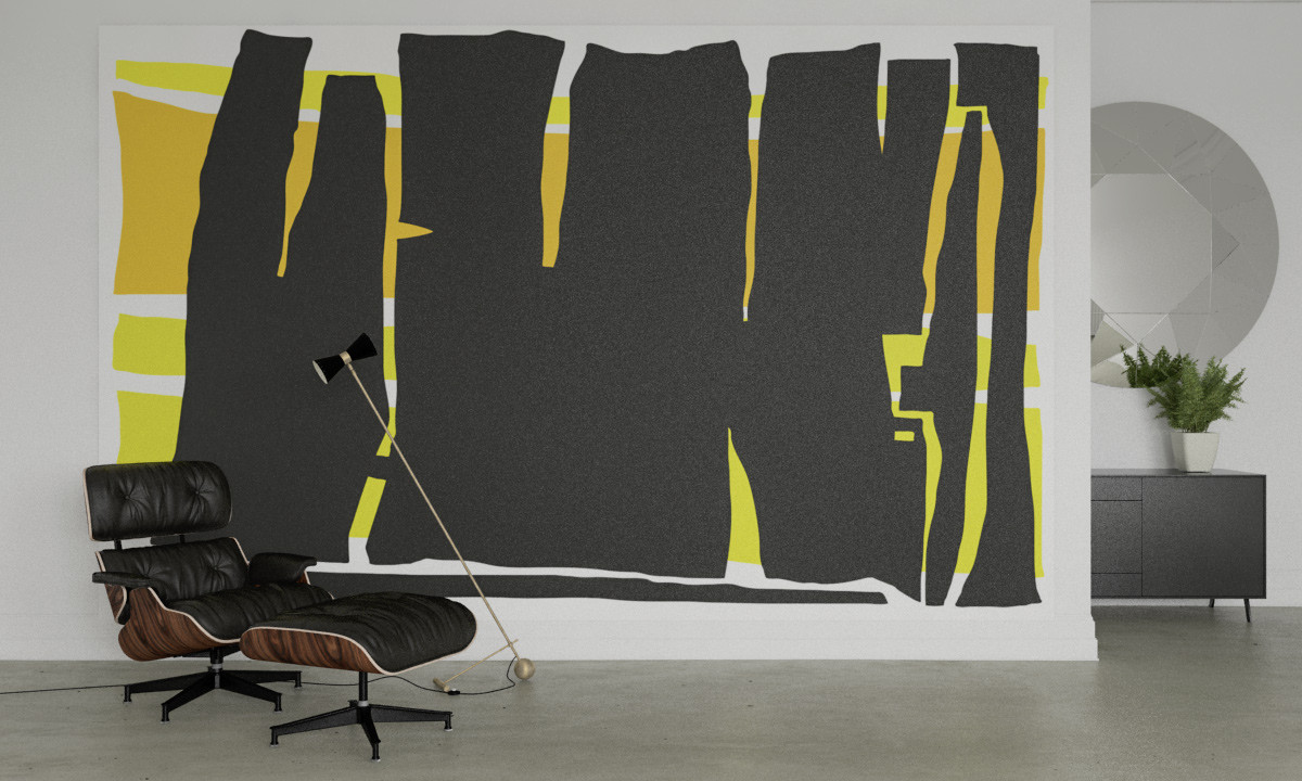 Composition 4 yellow-black