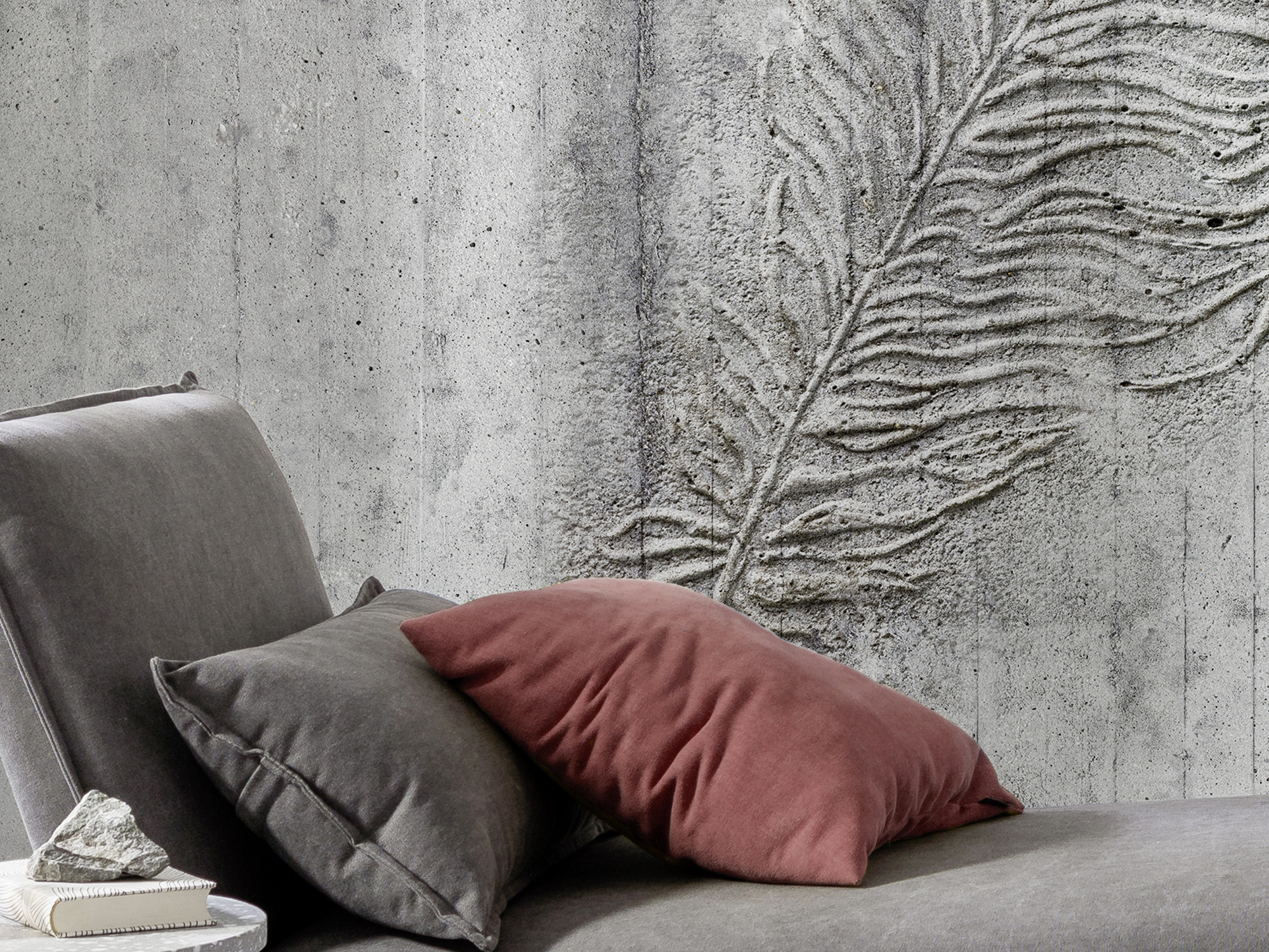 Concrete Feather