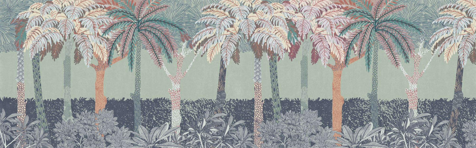 Patterned Palms
