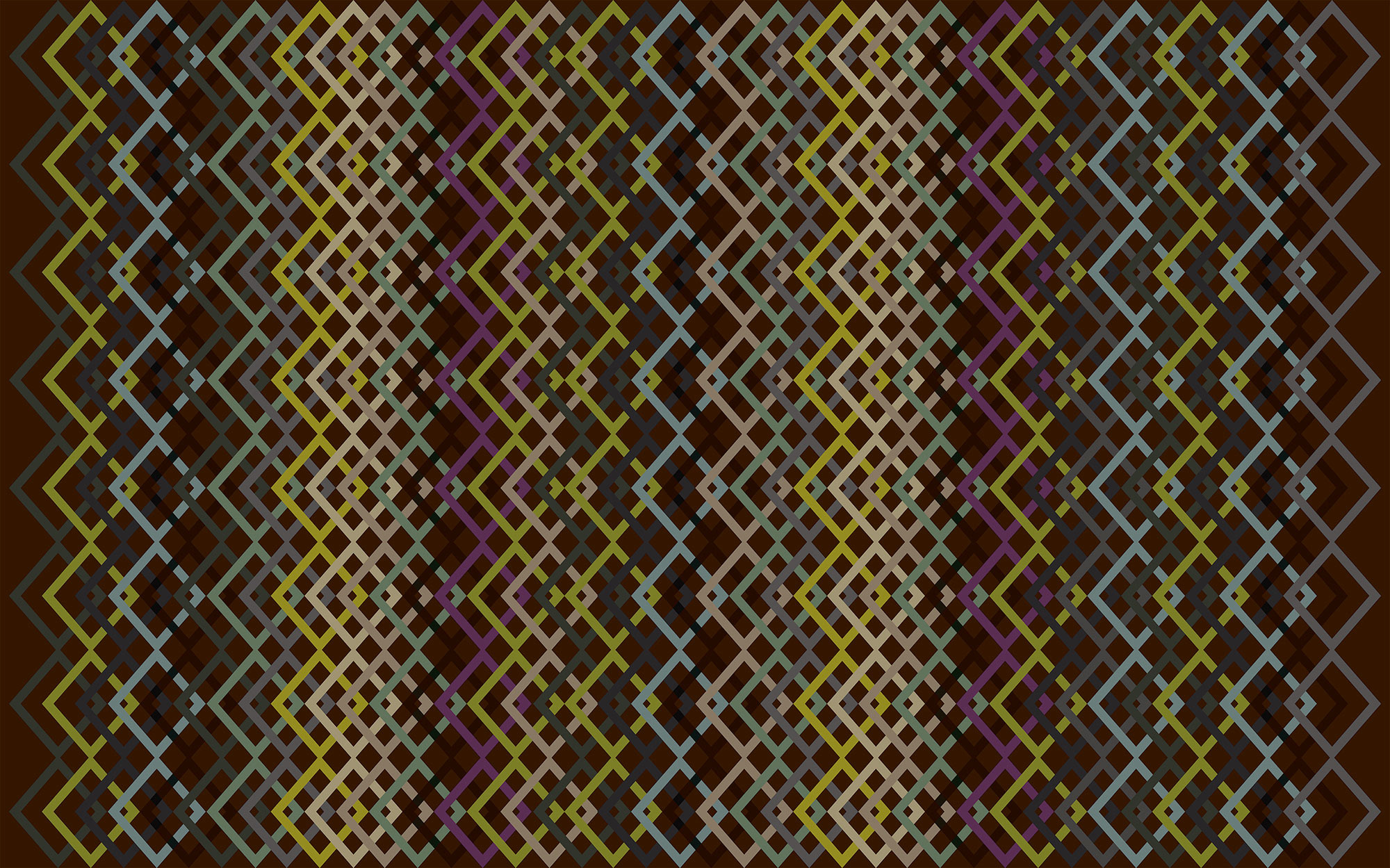Structure Rhombus mocca-brown
