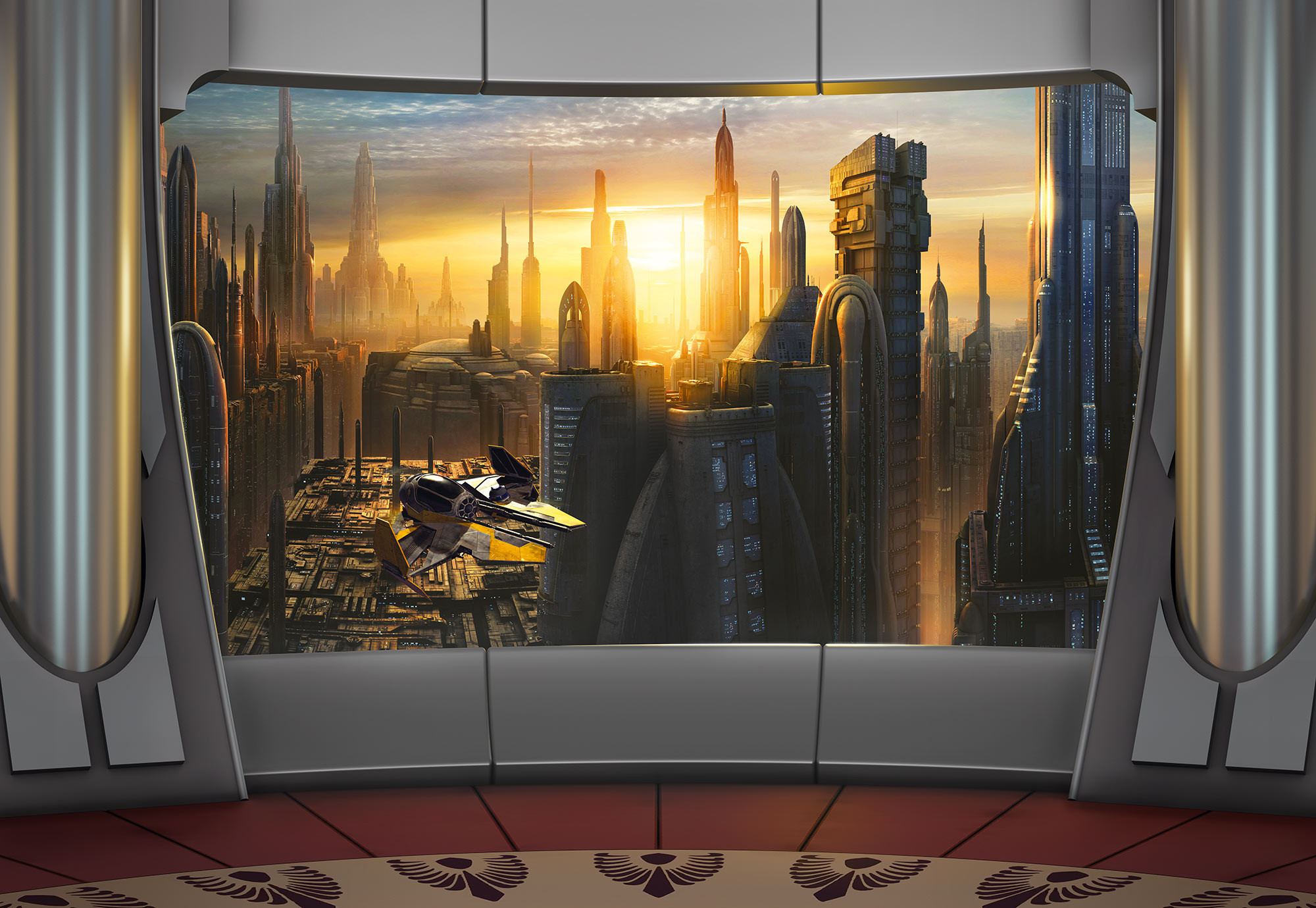 Star Wars Coruscant View