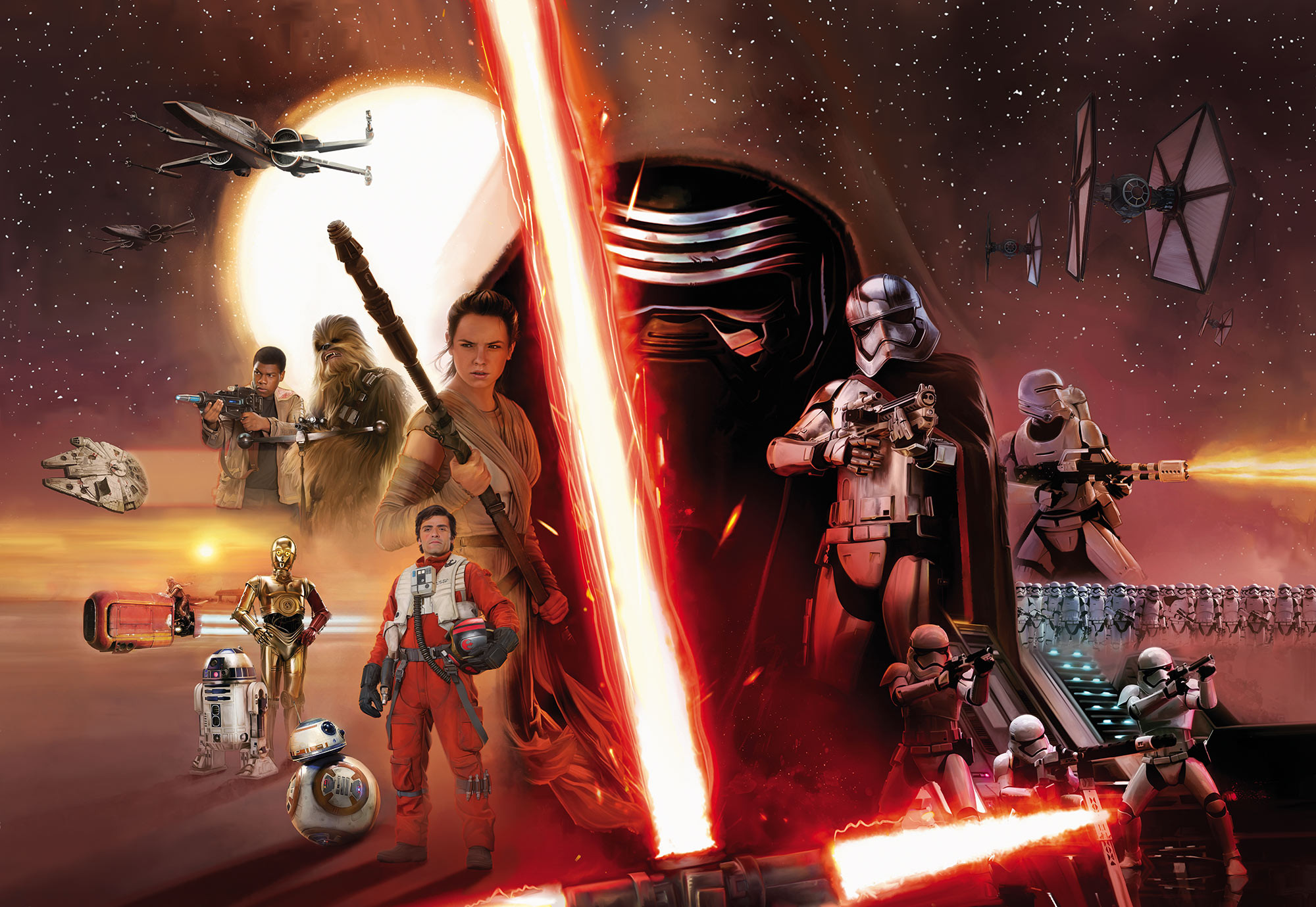 Star Wars EP7 Collage