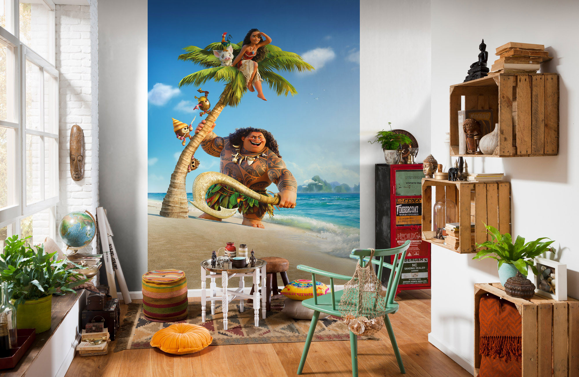 Moana and Maui