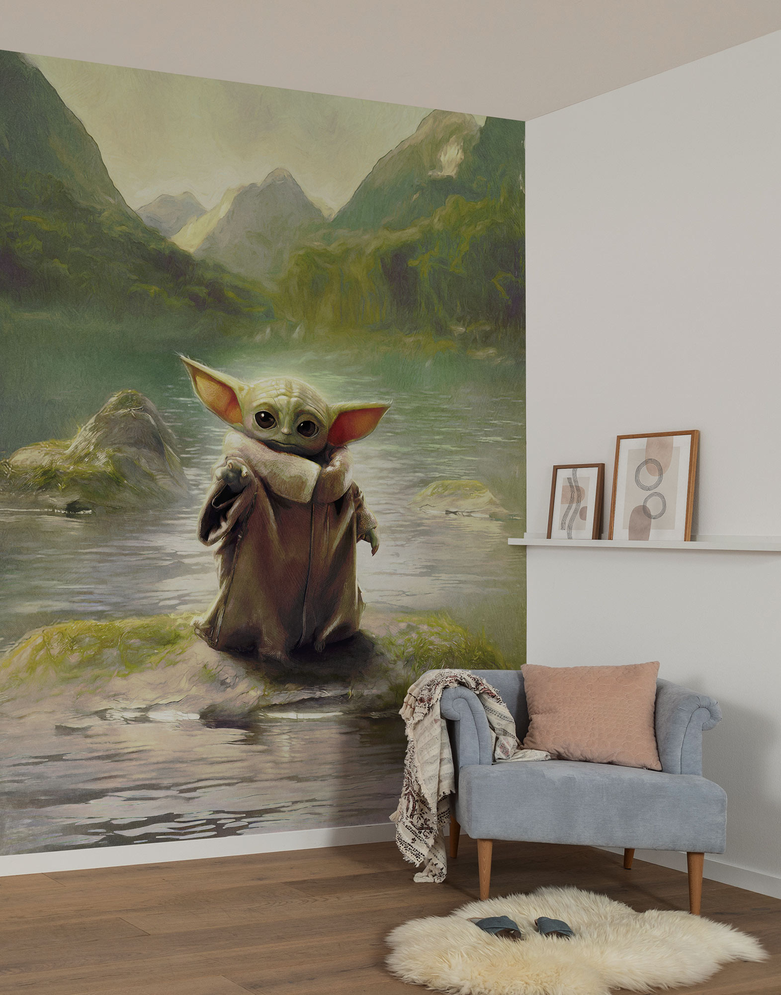 Star Wars The Mandalorian Grogu Landscape