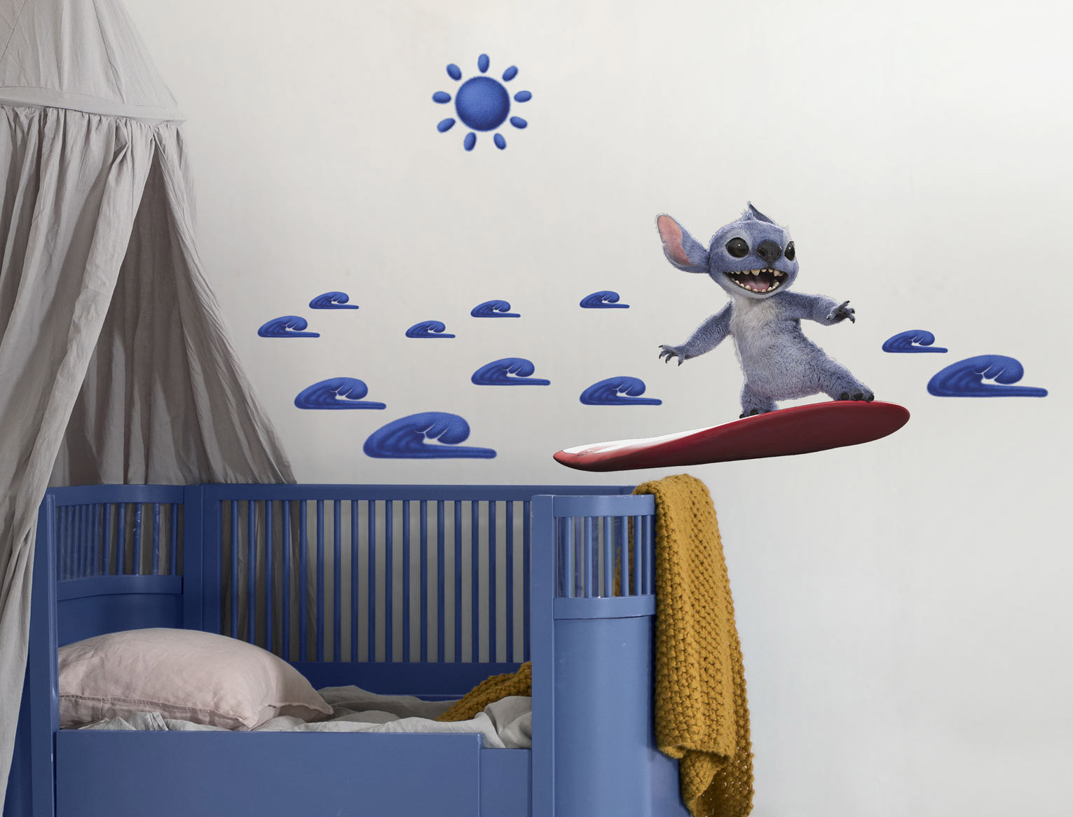 Disney Stitch Live Action Hit the Waves