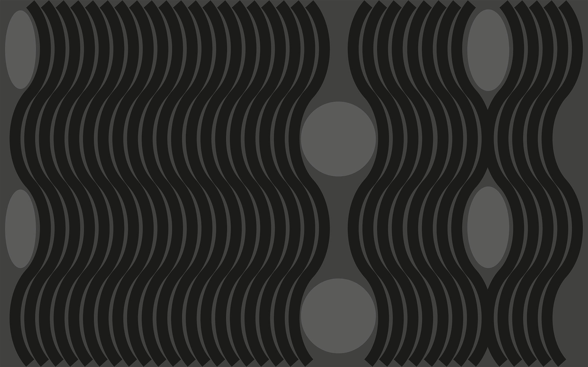 Wave grey-blackgrey