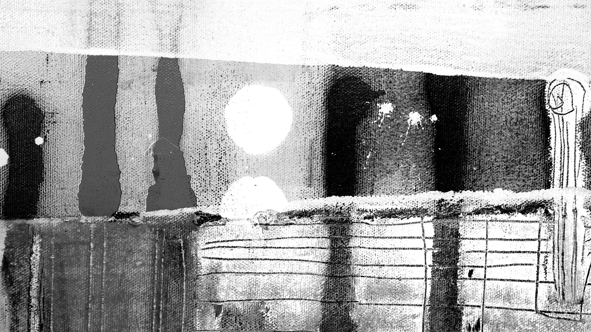 Moon Shining white