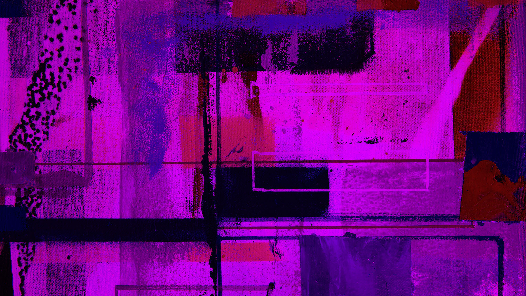 Liquids Dripping pink-blue