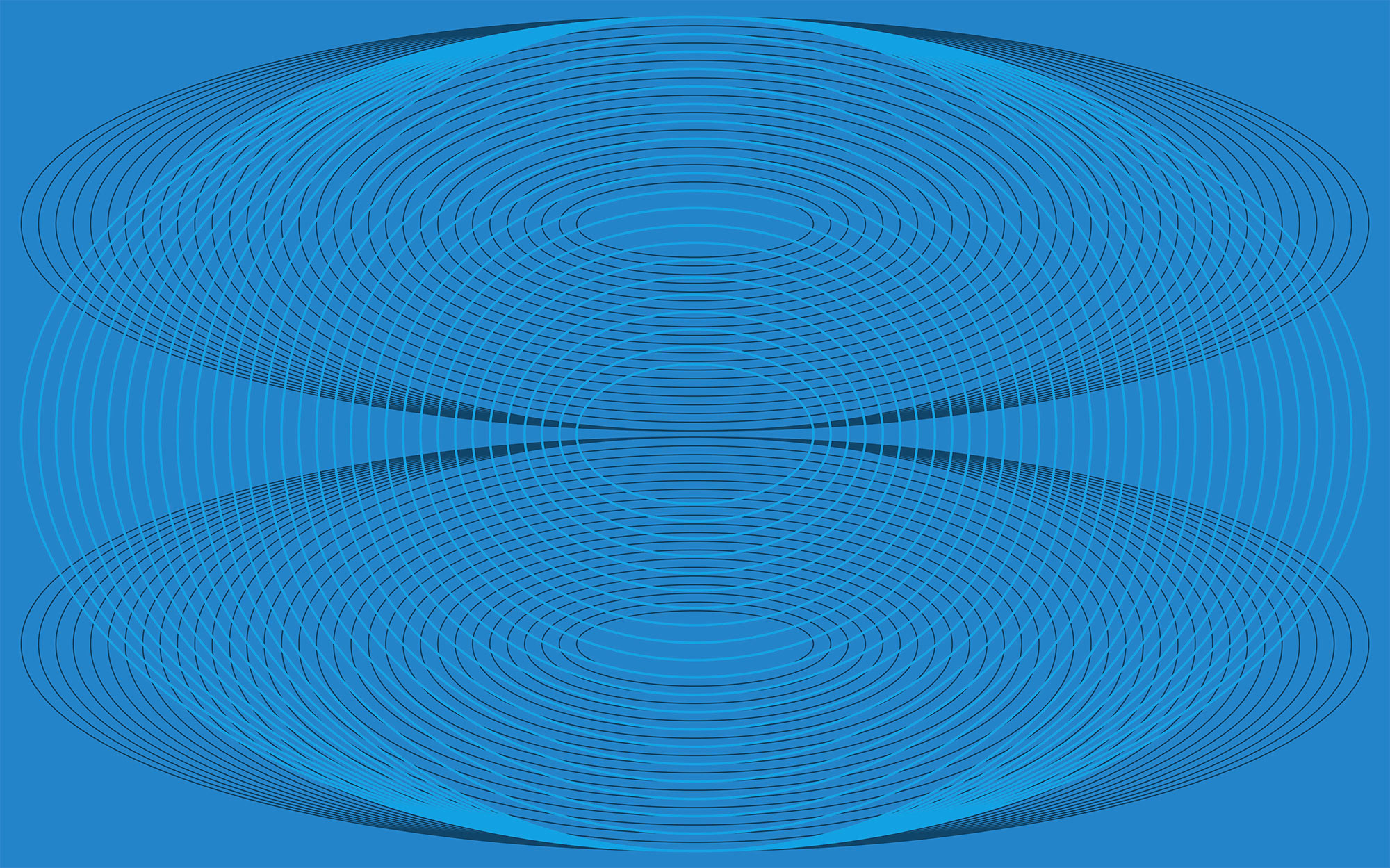 Eyes Wide Open Troika blue-blue