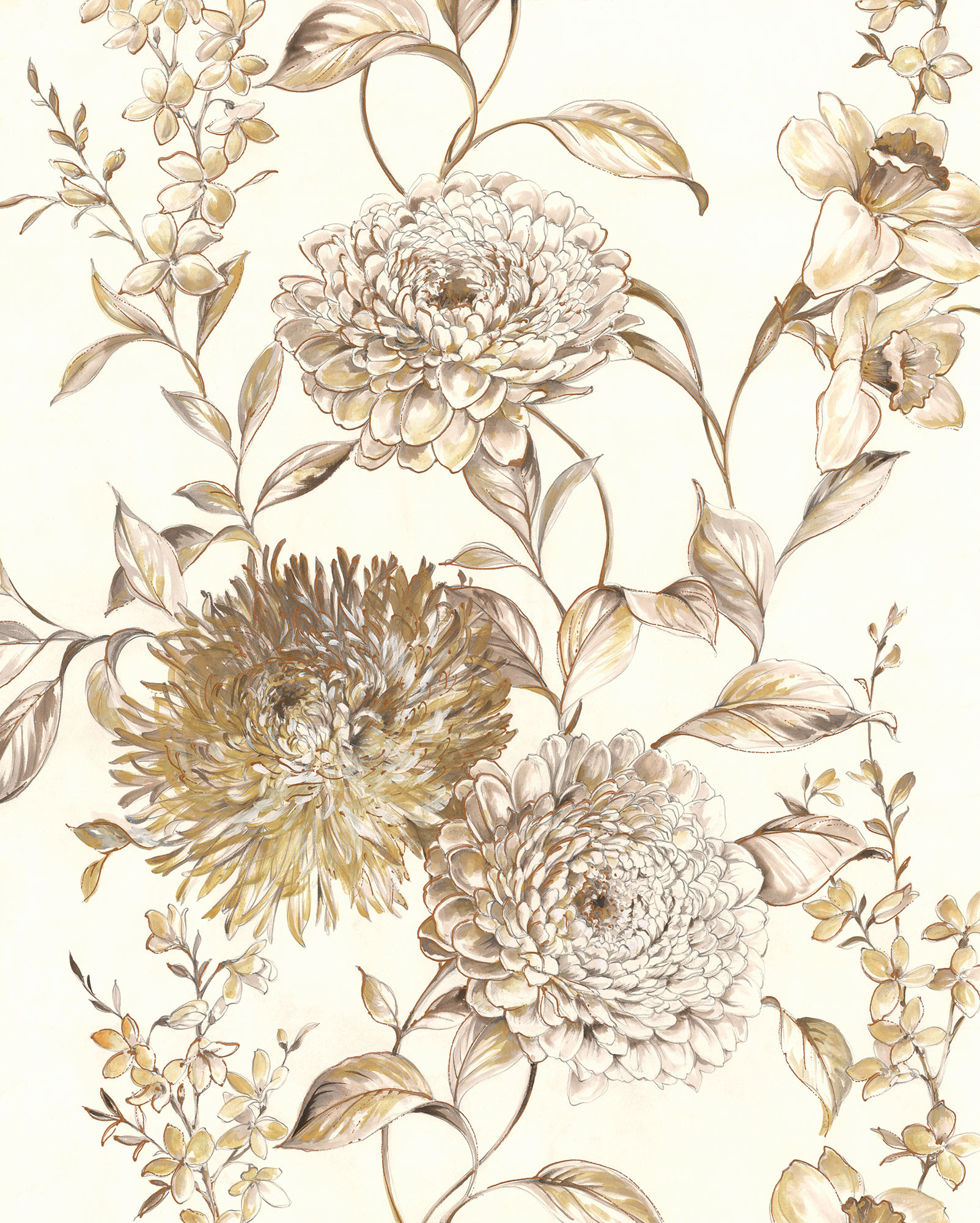 Vintage Chrysanthemum