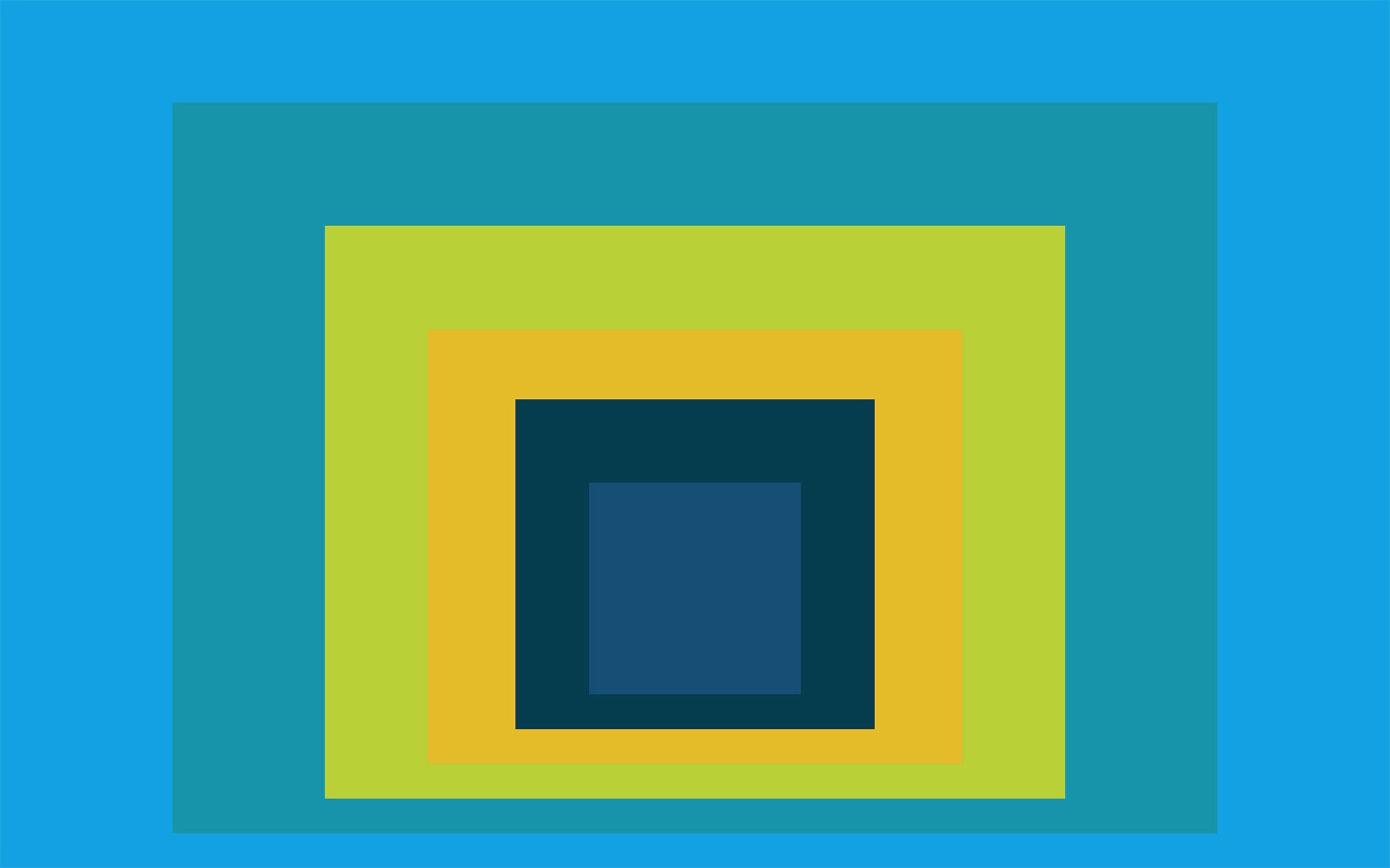 Blocking Straight cyan