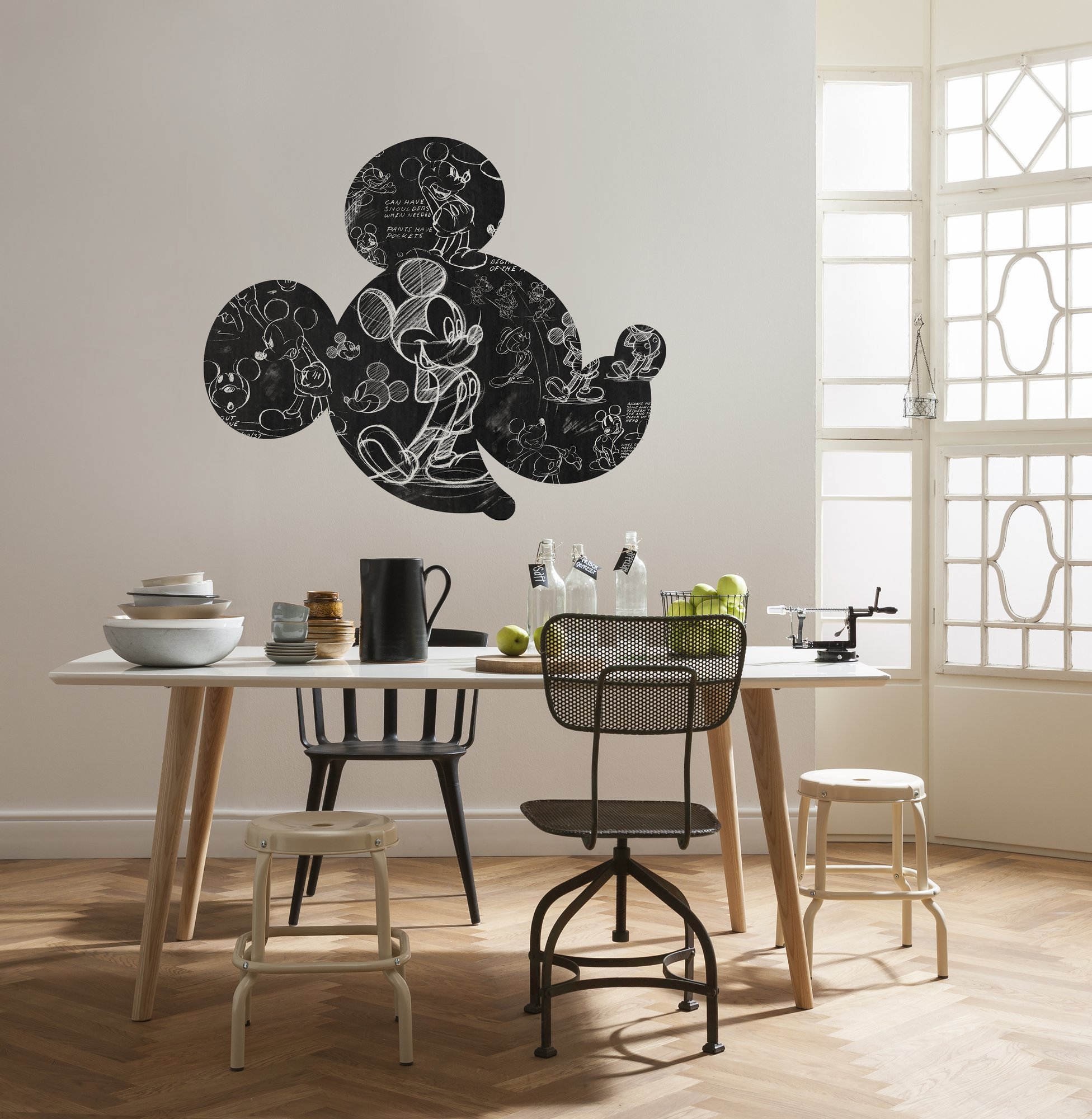 Mickey Head Illustration