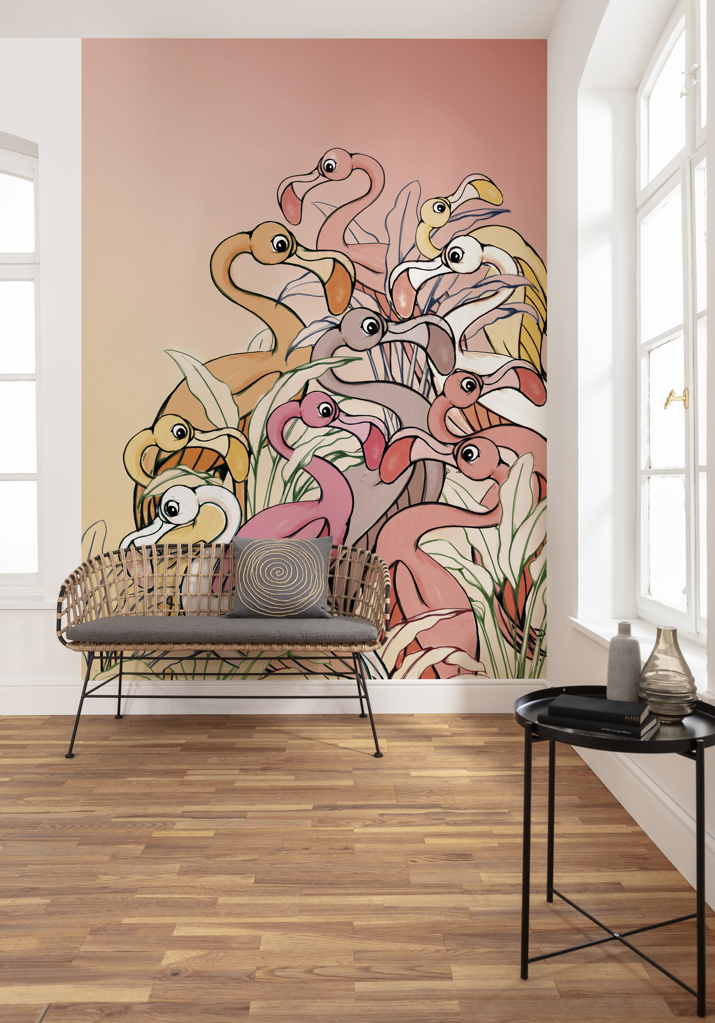 Flamingos and Lillys