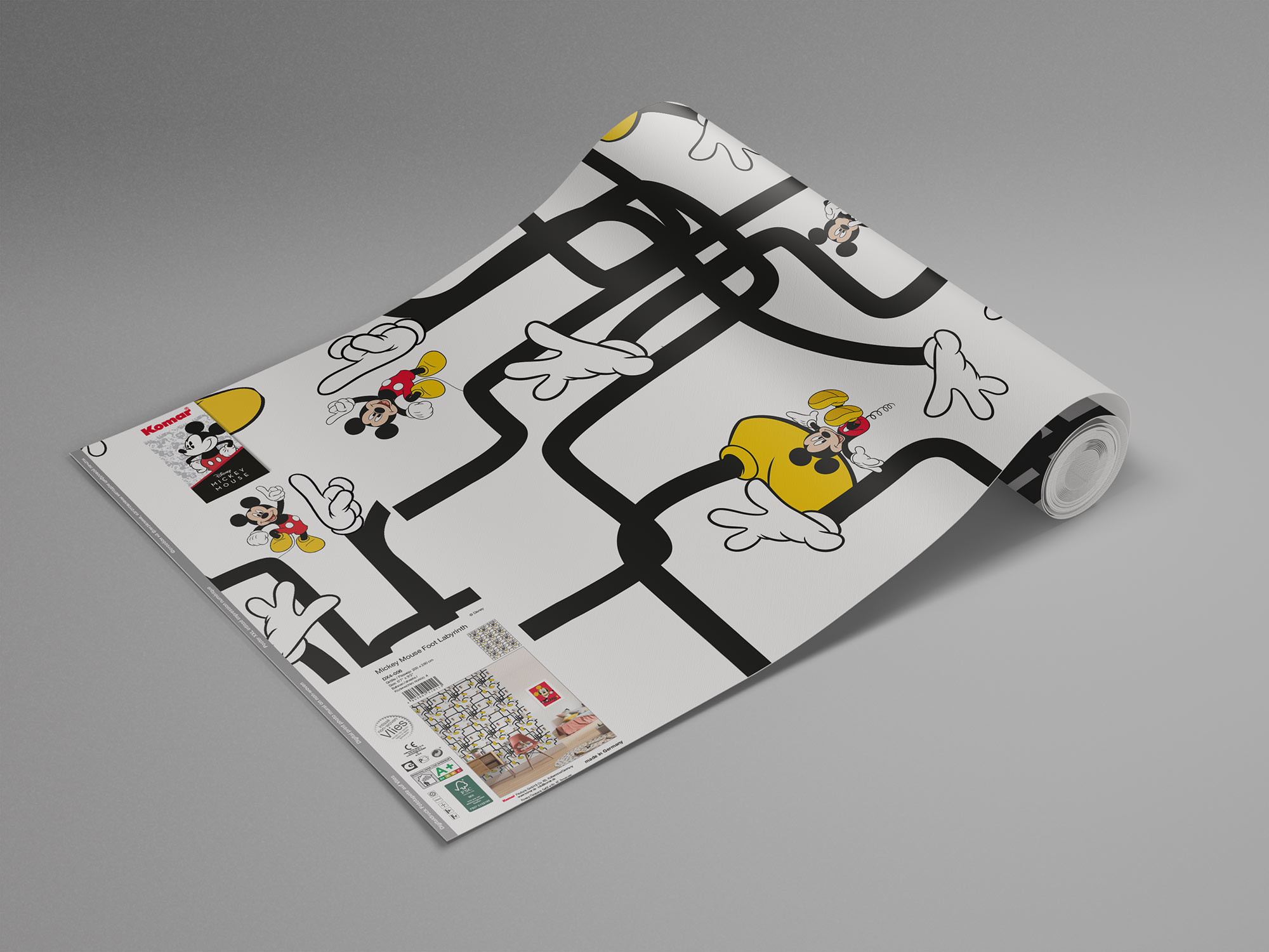 Mickey Mouse - Foot Labyrinth