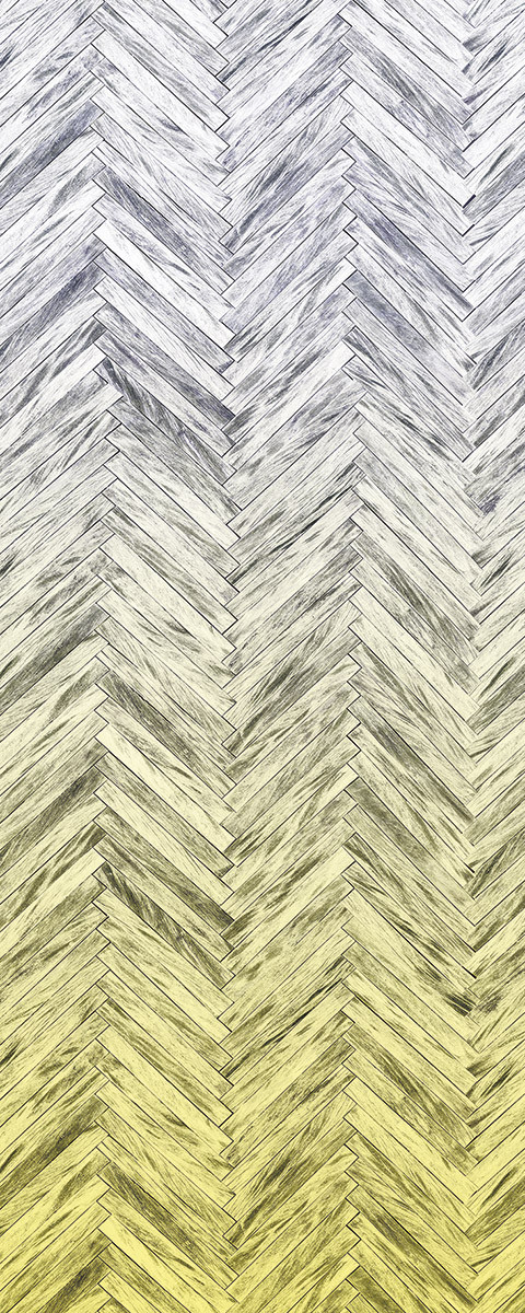 Herringbone Yellow Panel