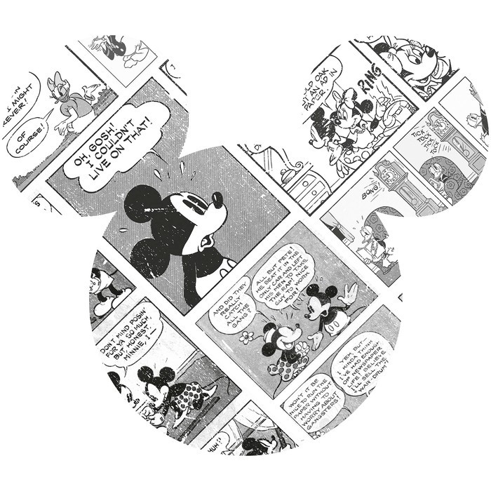Mickey Head Comic Cartoon