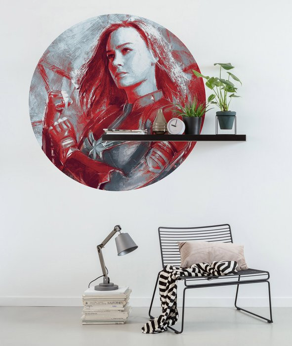 Avengers Painting Captain Marvel