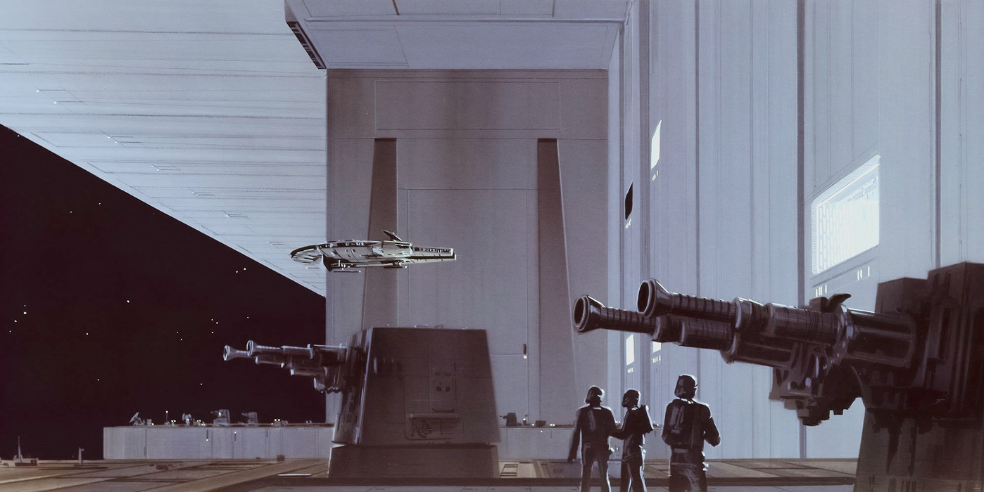 Star Wars Classic RMQ Death Star Hangar