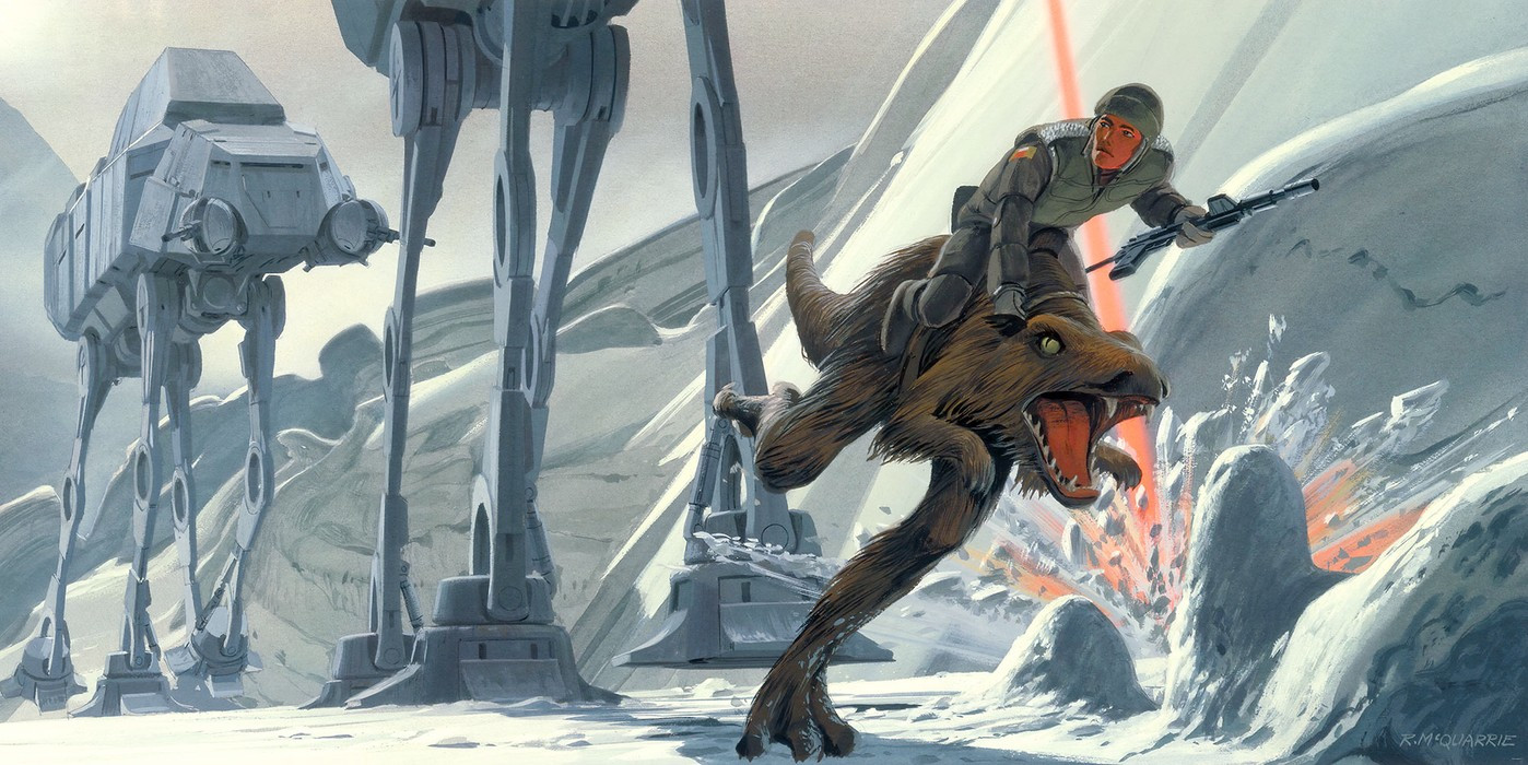 Star Wars Classic RMQ Hoth Battle Ground