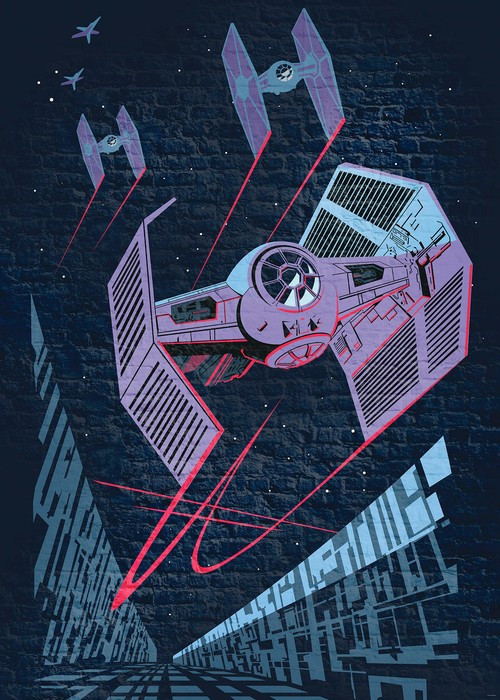 Star Wars Classic Concrete TIE-Fighter