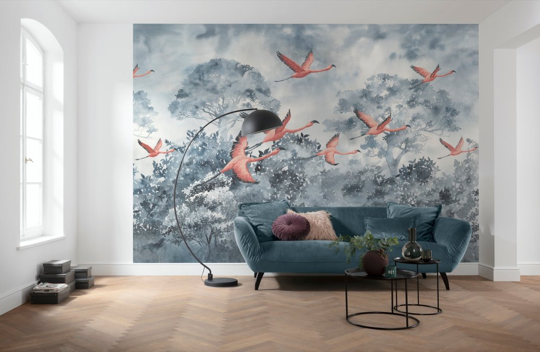 Flamingos in the Sky