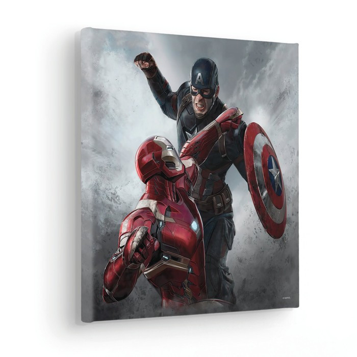 Captain America vs. Iron Man