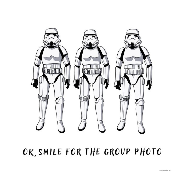Star Wars Stormtrooper Group Photo