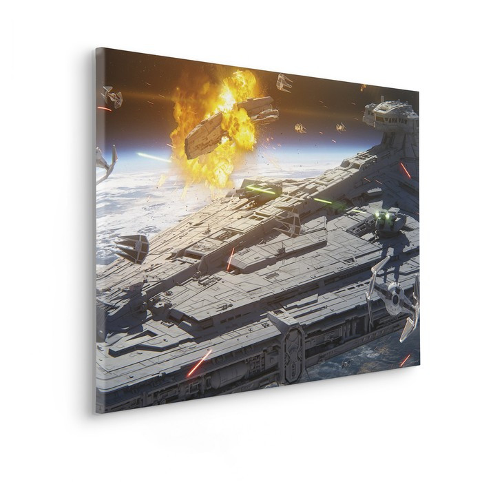 Star Wars The Mandalorian Space Fight