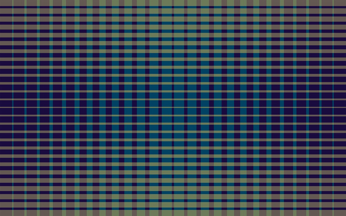 Chequered blue-beige