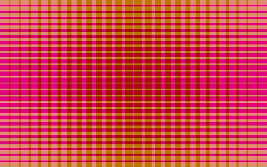 Chequered pink-beige