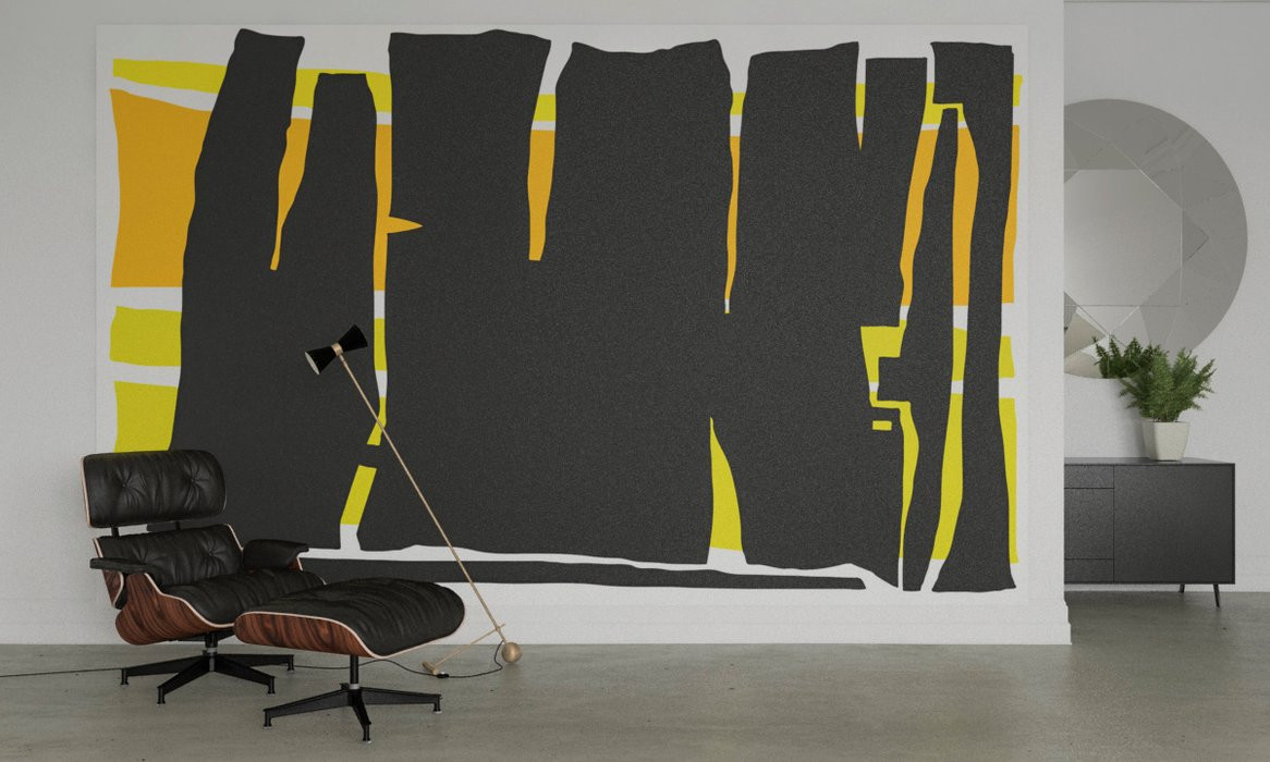 Composition 4 yellow-black