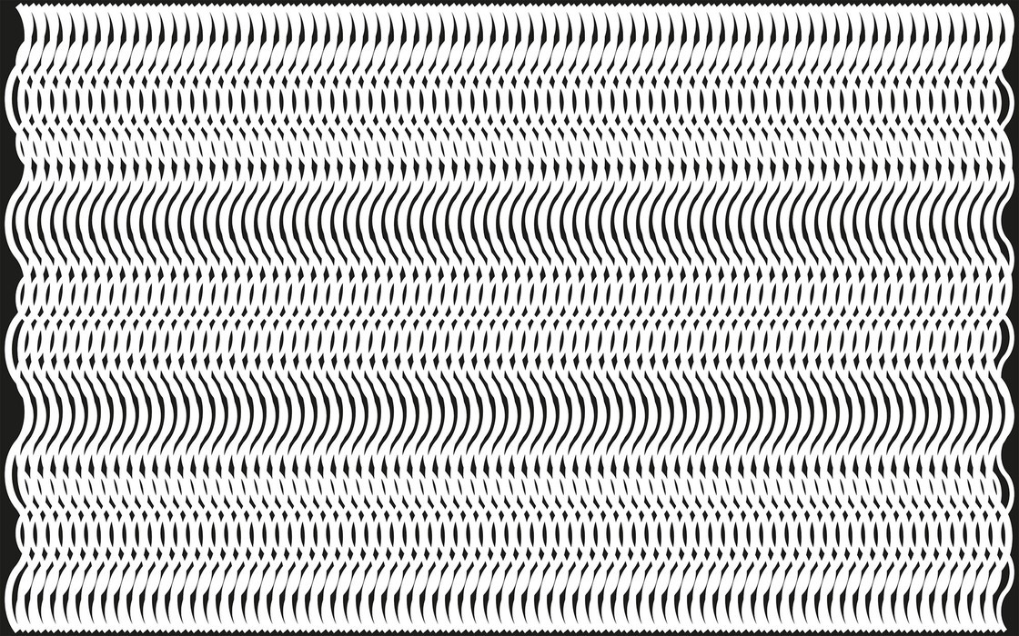 Screen white-black