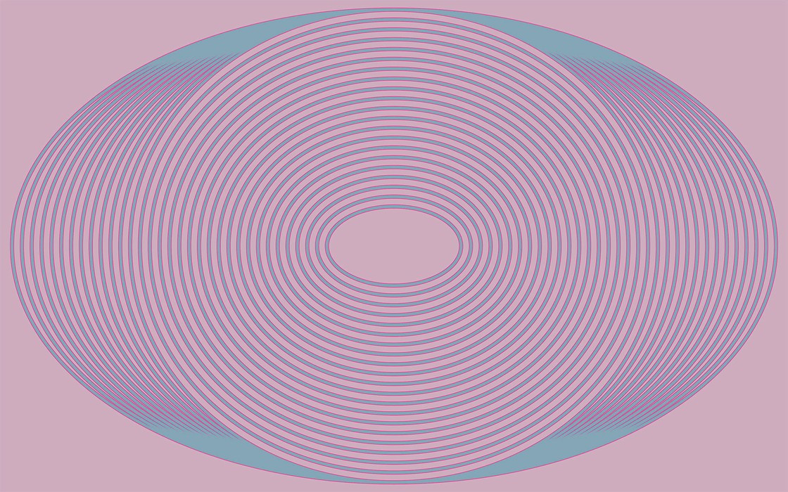 Shell bleupink-rose