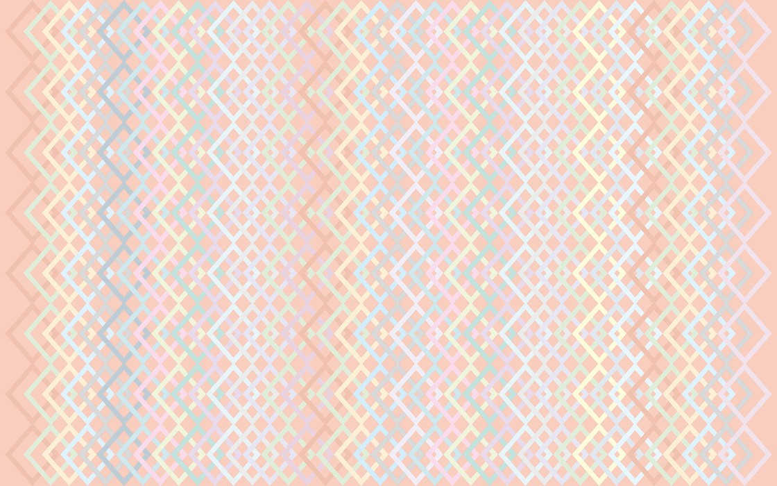 Structure Rhombus apricot-pastell