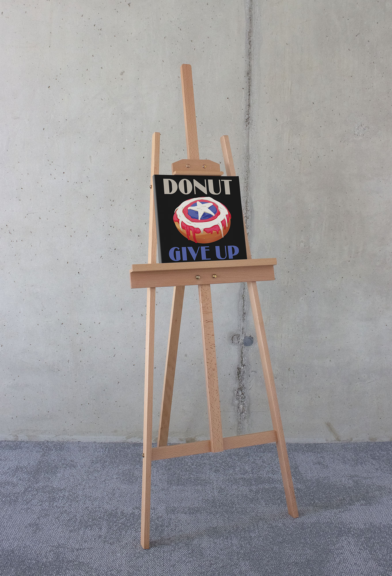 Donut give up