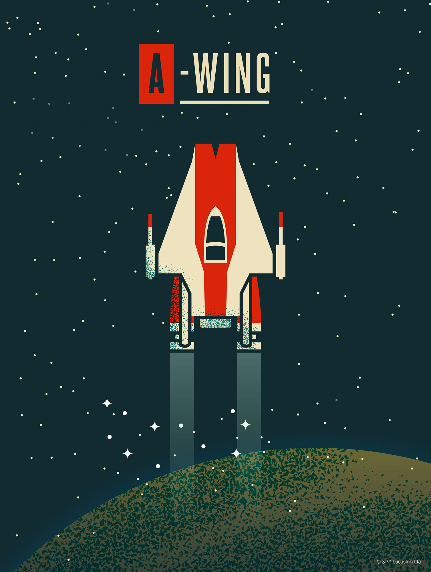 Star Wars - Geeky A-Wing